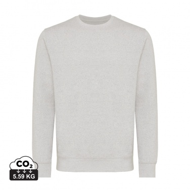 Logo trade business gift photo of: Iqoniq Etosha lightweight recycled cotton crew neck