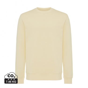 Logo trade business gift photo of: Iqoniq Etosha lightweight recycled cotton crew neck