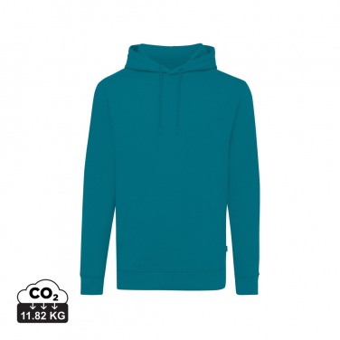 Logo trade corporate gifts picture of: Iqoniq Jasper recycled cotton hoodie