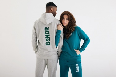 Logotrade advertising products photo of: Iqoniq Torres recycled cotton hoodie undyed