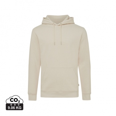 Logo trade promotional gifts picture of: Iqoniq Torres recycled cotton hoodie undyed