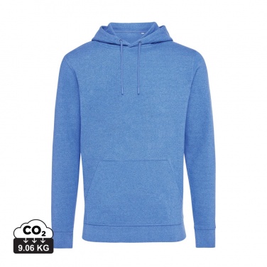 Logo trade promotional gifts picture of: Iqoniq Torres recycled cotton hoodie undyed