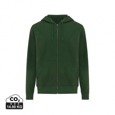 Logotrade promotional gift image of: Iqoniq Abisko recycled cotton zip through hoodie
