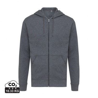 Logotrade promotional item image of: Iqoniq Abisko recycled cotton zip through hoodie