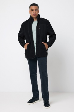 Logo trade promotional merchandise picture of: Iqoniq Diran recycled polyester pile fleece jacket