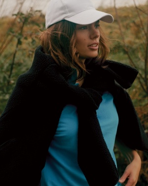 Logo trade advertising products image of: Iqoniq Diran recycled polyester pile fleece jacket