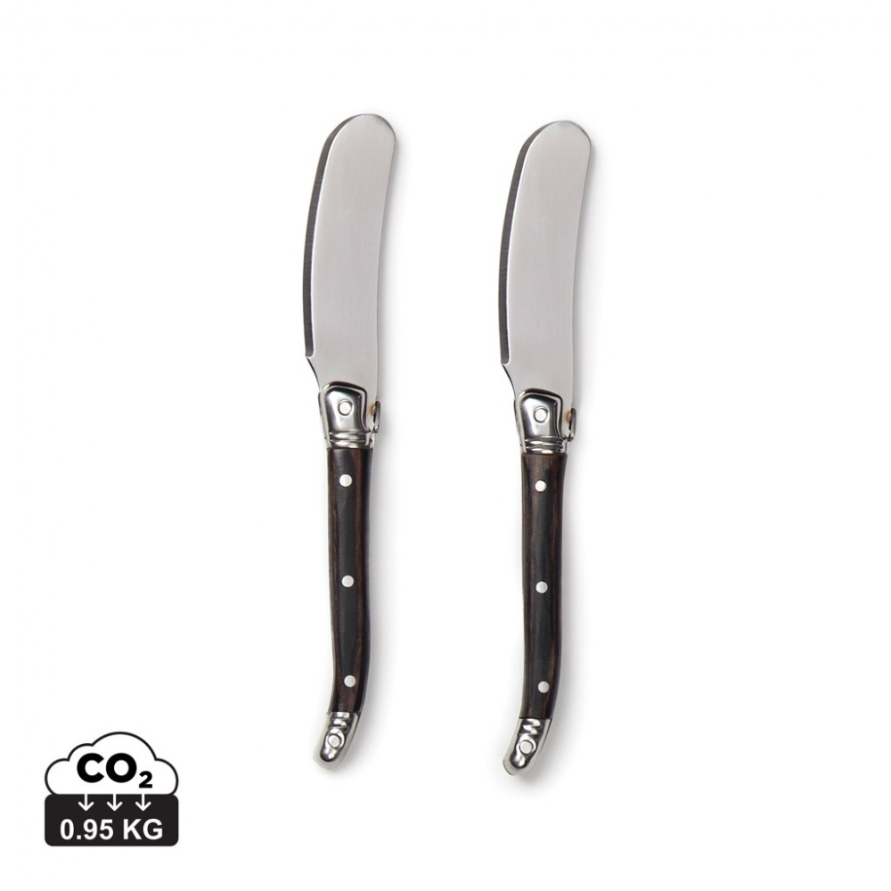 Logo trade promotional products image of: VINGA Gigaro butter knives