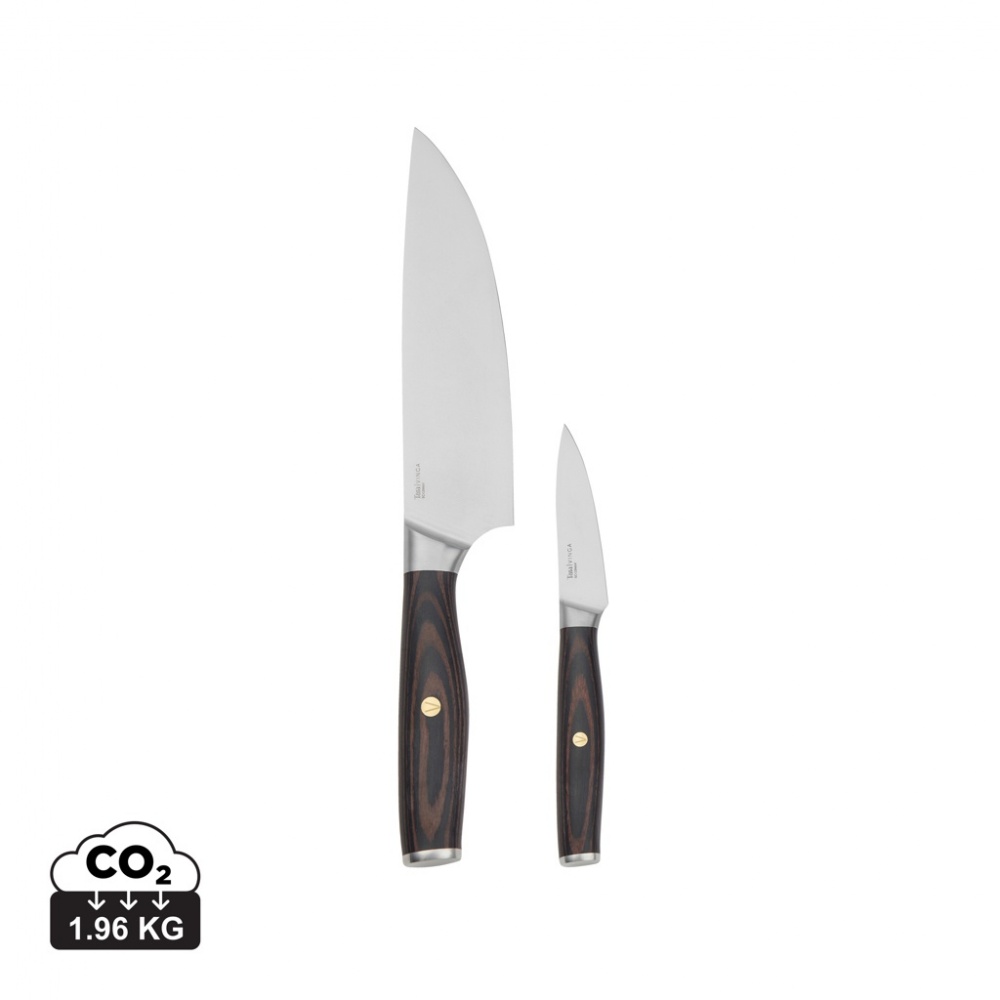 Logotrade promotional product image of: VINGA Tara RCS recycled steel chef's set