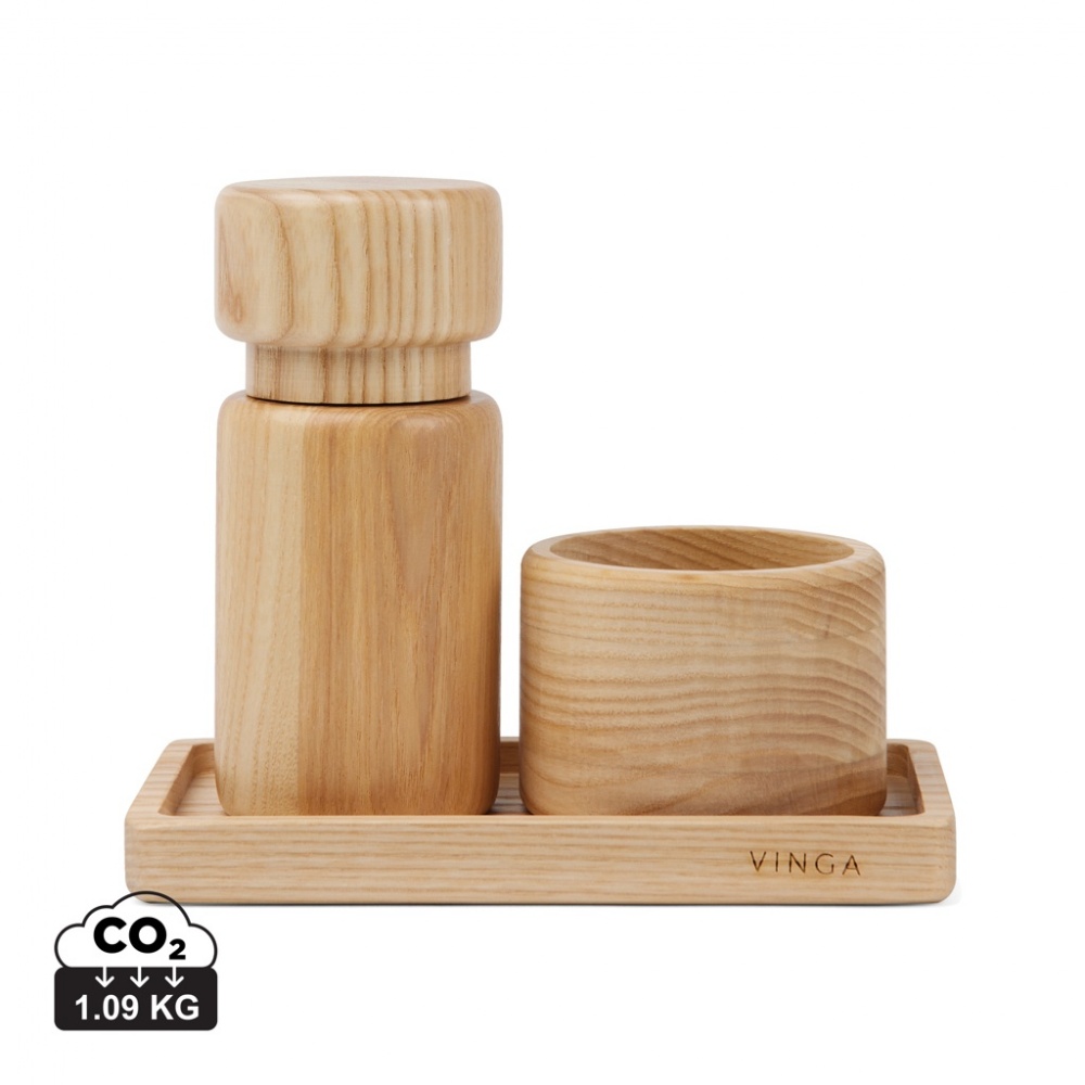 Logotrade promotional product picture of: VINGA Retro salt & pepper set