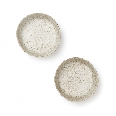 Logotrade promotional gifts photo of: VINGA Nuvem stoneware mini bowl, 2 pcs set