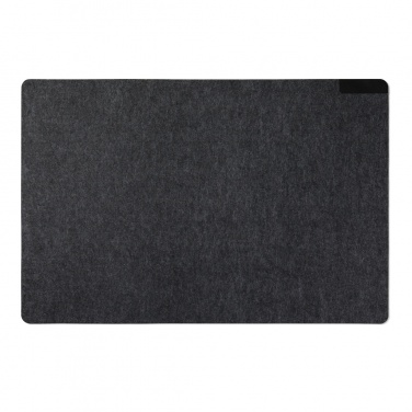 Logo trade business gift photo of: VINGA Albon GRS recycled felt desk pad