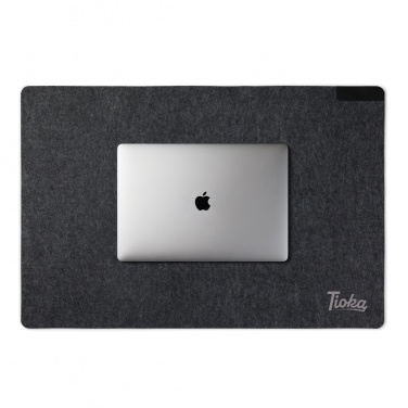 Logotrade promotional gift image of: VINGA Albon GRS recycled felt desk pad