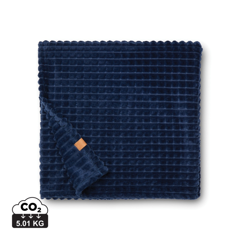 Logo trade promotional item photo of: VINGA Branson GRS rpet blanket