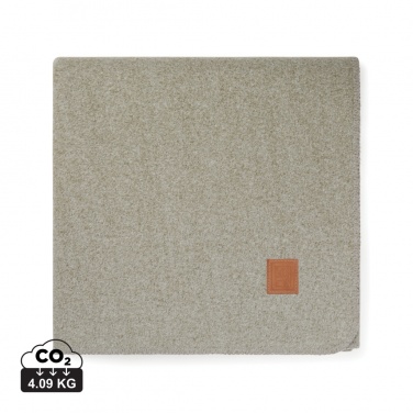 Logotrade promotional giveaway image of: VINGA Moulton GRS RPET blanket