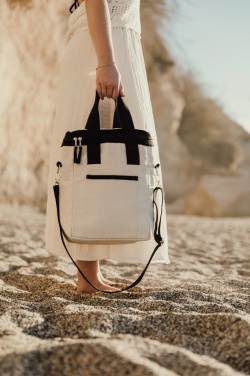 Logo trade corporate gift photo of: VINGA Volonne AWARE™ recycled canvas cooler tote bag