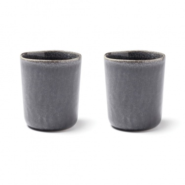 Logo trade promotional merchandise picture of: VINGA Nomimono stoneware mug, 2 pcs set