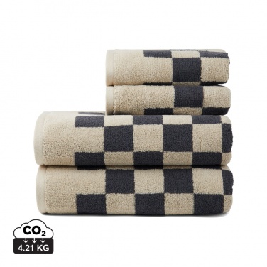 Logo trade corporate gifts image of: VINGA Elba OCS organic cotton towel, 4 pcs set