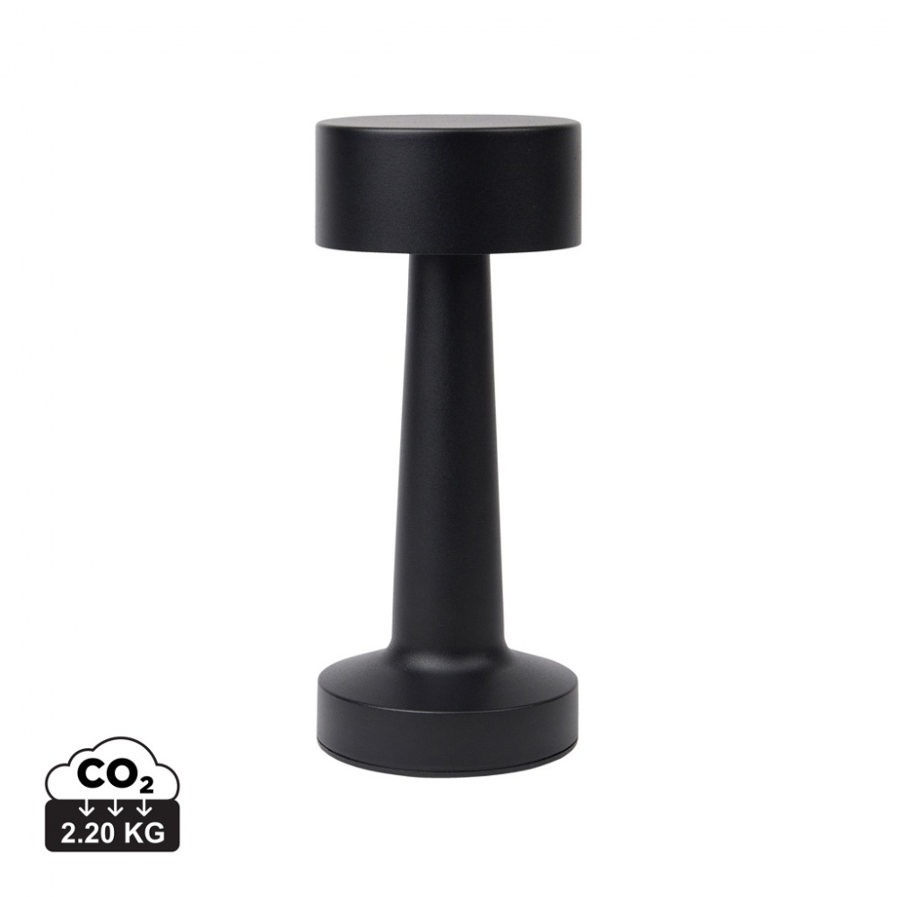 Logo trade promotional merchandise photo of: VINGA Maris RCS recycled ABS table lamp