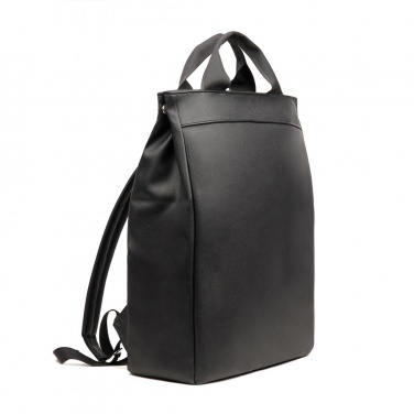 Logo trade business gifts image of: VINGA Bermond RCS recycled PU backpack