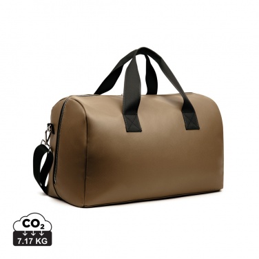 Logotrade promotional giveaways photo of: VINGA Bermond RCS recycled PU weekend bag