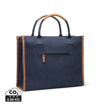 Logotrade corporate gifts photo of: VINGA Bosler RCS recycled canvas office tote