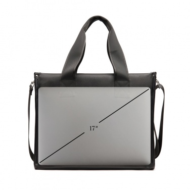 Logo trade promotional merchandise image of: VINGA Bermond RCS recycled PU tote bag