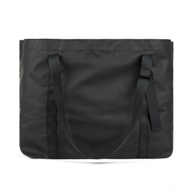 Logo trade promotional merchandise picture of: VINGA Livorno GRS recycled polyester maxi tote