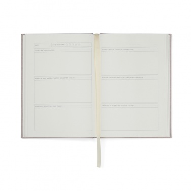 Logo trade advertising products image of: VINGA Thankfulness GRS recycled paper journal