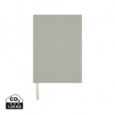 Logo trade promotional products image of: VINGA Mind GRS recycled paper journal
