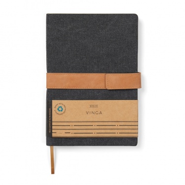 Logo trade business gift photo of: VINGA Bosler RCS recycled paper notebook