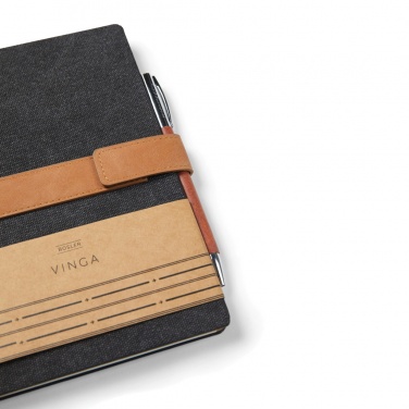 Logo trade advertising products image of: VINGA Bosler RCS recycled paper notebook
