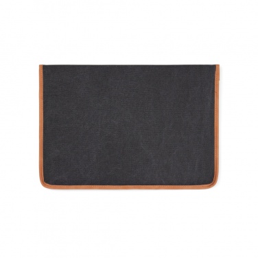 Logotrade business gift image of: VINGA Bosler GRS recycled canvas 14" laptop sleeve