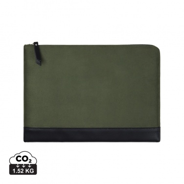 Logo trade promotional giveaways picture of: VINGA Marlow RCS recycled polyester 16" laptop sleeve
