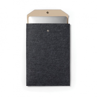 Logotrade corporate gifts photo of: VINGA Albon GRS recycled felt 15" laptop sleeve