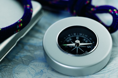 Logo trade corporate gifts image of: Target nautical compass