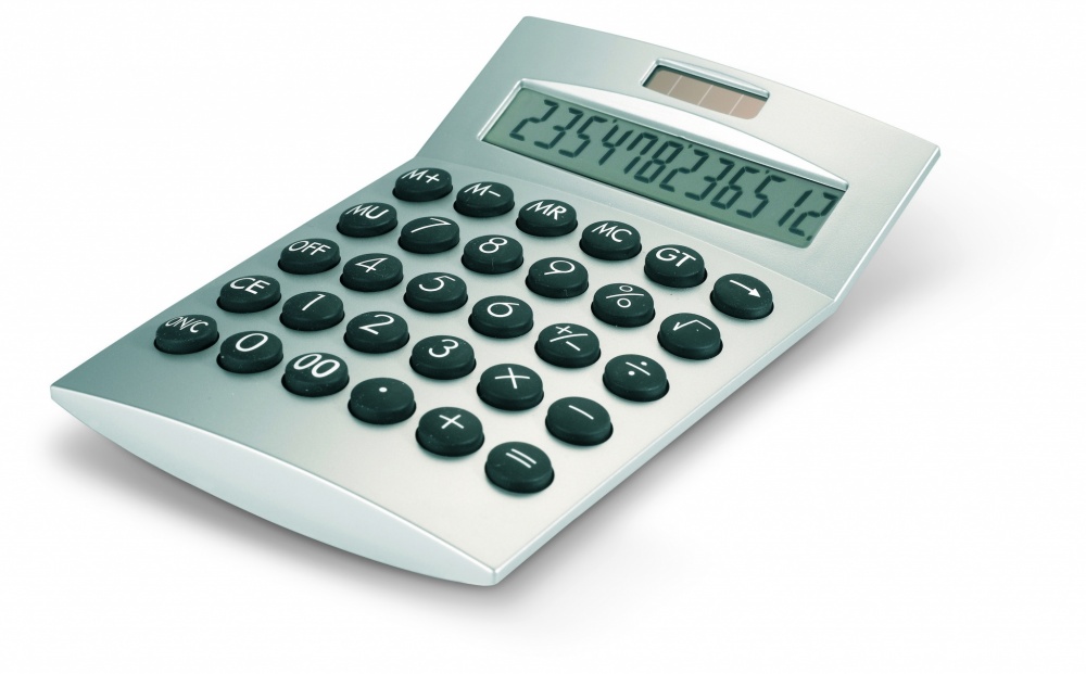 Logotrade promotional giveaways photo of: Basics 12-digits calculator