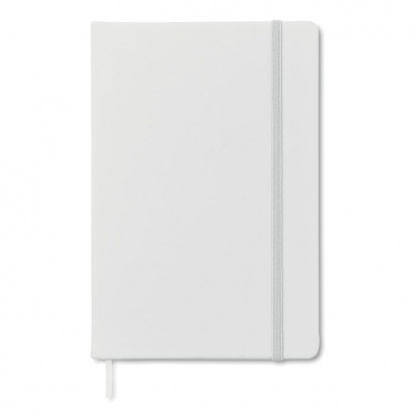 Logo trade promotional gifts picture of: A5 notebook 96 plain sheets