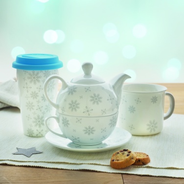 Logo trade promotional gift photo of: Christmas tea set