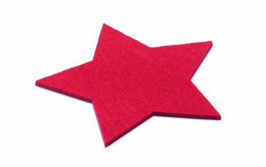 Logo trade promotional items image of: RPET 4 felt coaster set