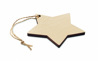 Logo trade promotional items picture of: Christmas ornament star