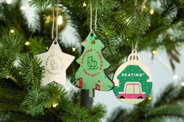 Logotrade promotional giveaway image of: Christmas ornament tree