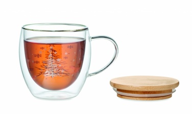 Logo trade promotional products picture of: Double wall borosilicate mug