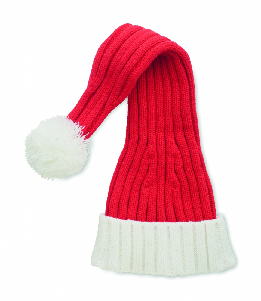 Logotrade promotional merchandise picture of: Long Christmas knitted beanie