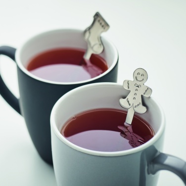 Logotrade promotional gift image of: Set of 4 Christmas tea spoon