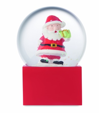 Logo trade promotional gift photo of: Small snow ball glass ornament
