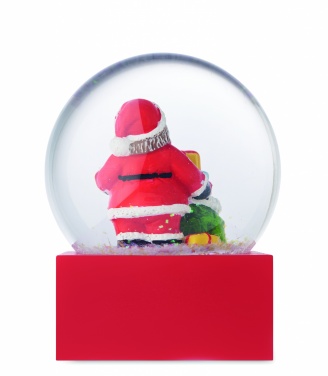 Logotrade corporate gift image of: Snow ball glass ornament