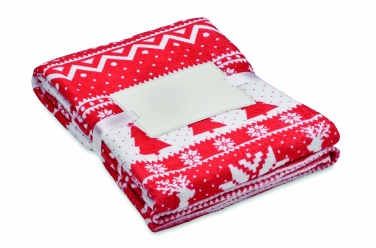 Logo trade promotional products picture of: RPET fleece blanket 190 gr/m²