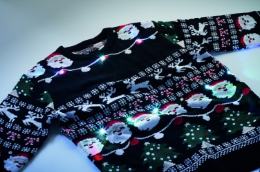 Logotrade advertising product picture of: Christmas LED sweater L/XL