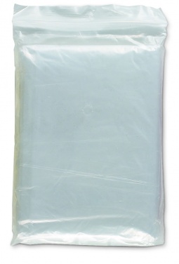 Logo trade promotional giveaways picture of: Foldable raincoat in polybag