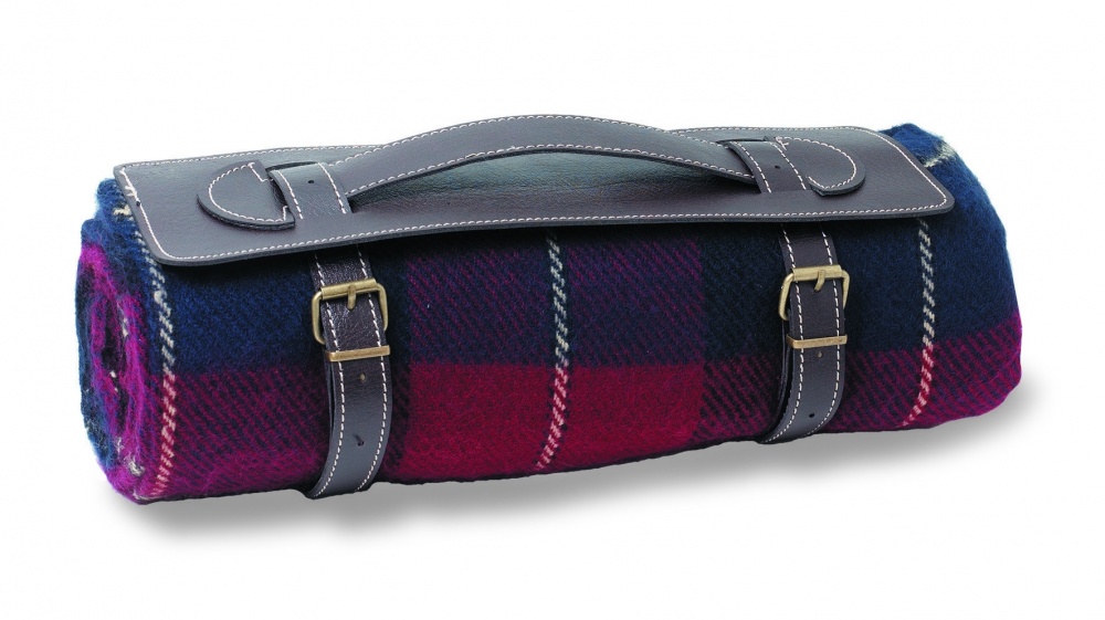 Logo trade promotional giveaway photo of: Travelling clan blanket